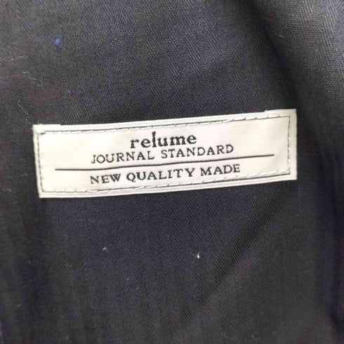ジャーナルスタンダードレリューム JOURNAL STANDARD relume ウォッシャブル バスケット ベルテッドスラックス メンズ JPN:L