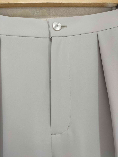 ランバンオンブルー LANVIN en Bleu ワンタックパンツ レディース 38