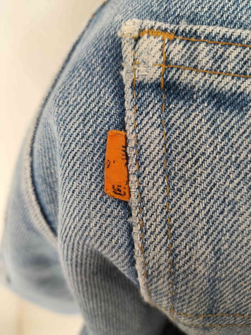 リーバイス Levis 80S オレンジタブ ボタン裏532刻印 517 デニムパンツ メンズ W32 L32