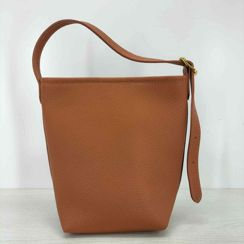 LENK シボ革 レザーハンドバッグ レディース