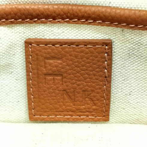 LENK シボ革 レザーハンドバッグ レディース