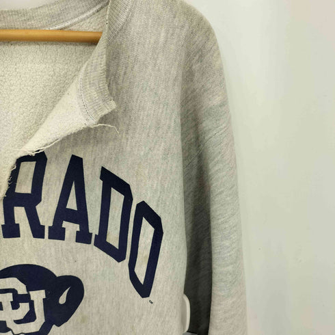 チャンピオン Champion REVERSE WEAVE クルーネック カレッジロゴプリント リメイクスウェット メンズ
