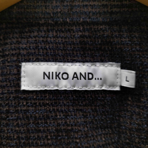 ニコアンド niko and... 25AW ワーク ポケットモール シャツ メンズ JPN:L
