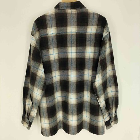 キャルトップ CALTOP 90S USA製 オンブレチェック L/S シャツ メンズ