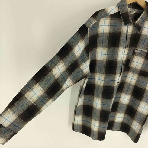 キャルトップ CALTOP 90S USA製 オンブレチェック L/S シャツ メンズ