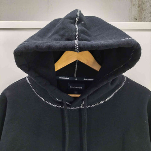 ディセンダント DESCENDANT 23AW CETUS HOODY セタス フーディー バックプリント ステッチ パーカー メンズ 4