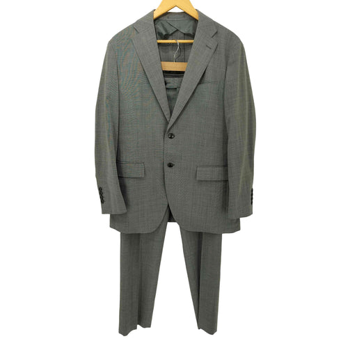 レミュー LES MUES AOKI ウールブレンドエアクールジャケット + パンツ ウォッシャブル スーツ セットアップ メンズ 上 : AB5 下 : 85cm