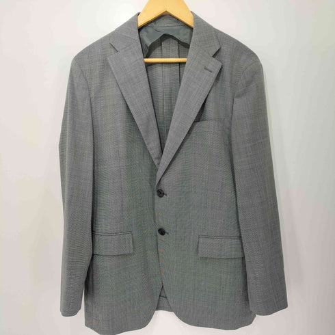 レミュー LES MUES AOKI ウールブレンドエアクールジャケット + パンツ ウォッシャブル スーツ セットアップ メンズ 上 : AB5 下 : 85cm