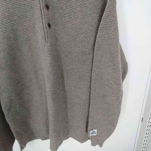 ジャーナルスタンダードレリューム JOURNAL STANDARD relume 23AW HAMILTON WOOL ハミルトンウール ガーター ヘンリーネックニット メンズ JPN:M