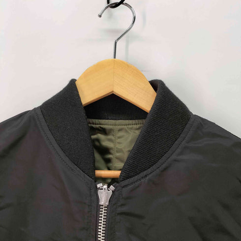 ディーゼル DIESEL G-Manua Giacca MA-1 クロップド リバーシブル 袖ジップ ボンバージャケット レディース import:XS