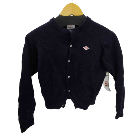 ダントン DANTON 25AW ラムウール クルーネック カーディガン レディース 36