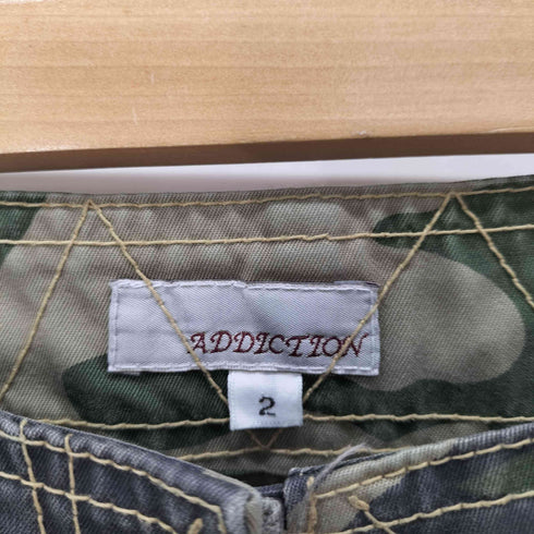 ADDICTION カモ柄 カーゴパンツ Y2K メンズ JPN:2