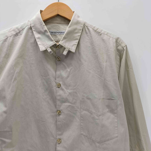 エンポリオアルマーニ EMPORIO ARMANI L/S タブカラー ドレス シャツ メンズ import:L