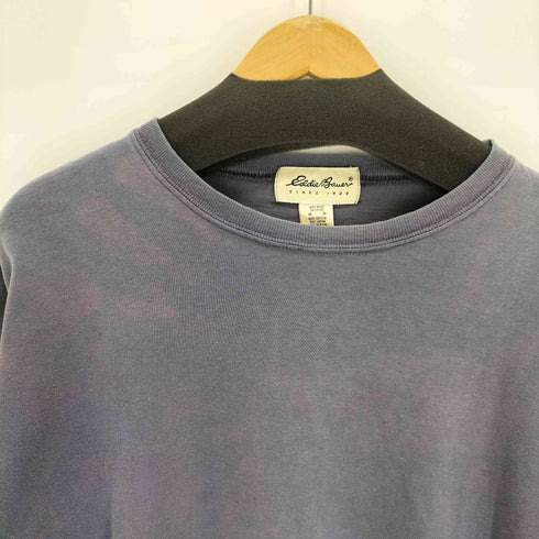 エディーバウアー Eddie Bauer 90S 白タグ クルーネックS/S Tシャツ メンズ import:M