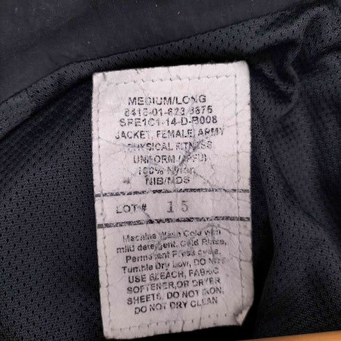 ユーエスアーミー U.S. ARMY APFU 米軍 Female ARMY PHYSICAL FITESS UNIFORM フィジカル フィットネス ユニフォーム トレーニング ジャケット レディース import:M