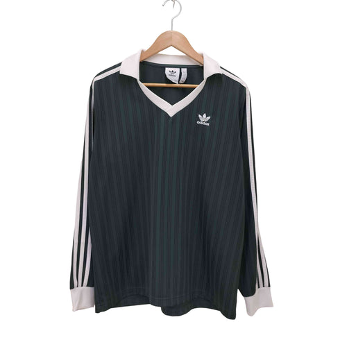 アディダス adidas アディカラー ピケ サッカー長袖Tシャツ メンズ JPN:XL