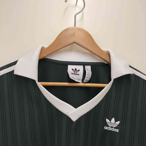 アディダス adidas アディカラー ピケ サッカー長袖Tシャツ メンズ JPN:XL