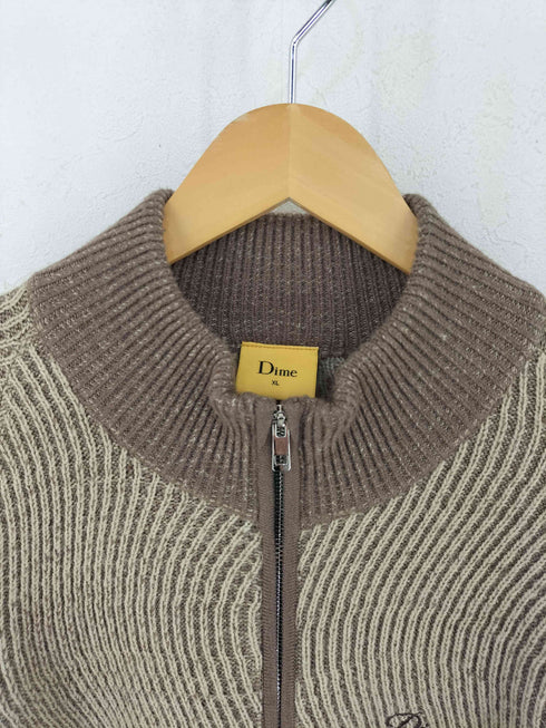 ダイム Dime Dime Double Zipper Knit メンズ import:XL