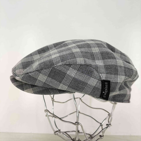 WIGEN チェックハンチング帽 メンズ 58