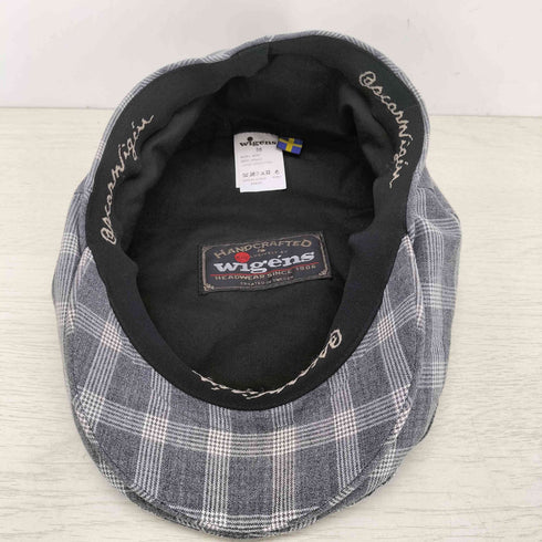 WIGEN チェックハンチング帽 メンズ 58