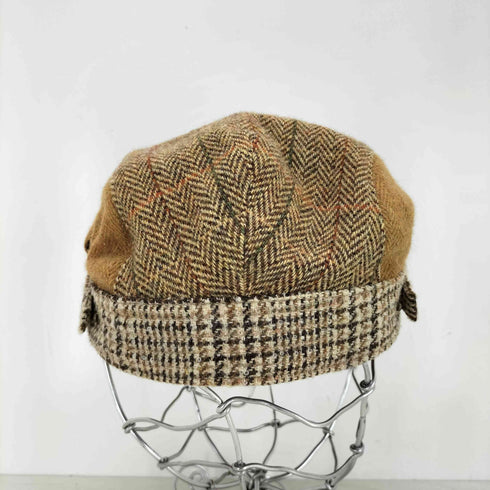 オーバーライド override ツイードチェックハンチング帽 メンズ FREE