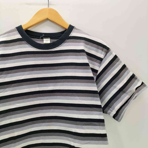 アヴィレックス AVIREX S/S ボーダー クルーネック Tシャツ メンズ 40