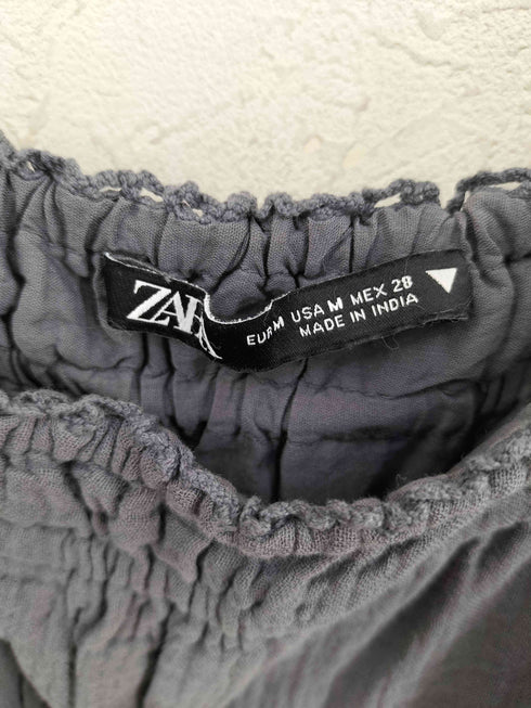 ザラ ZARA コットン キャミワンピース レディース import:M