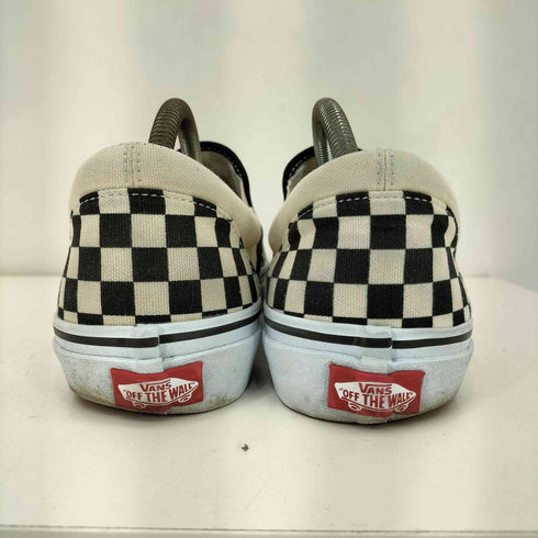 バンズ VANS チェック スリッポン スニーカー メンズ JPN:27.5