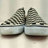 バンズ VANS チェック スリッポン スニーカー メンズ JPN:27.5