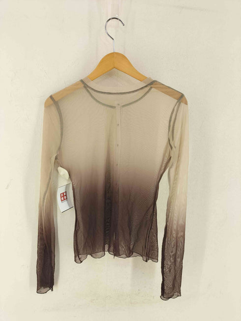 le ELMi 2way gradient sheer cardigan レディース