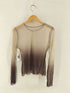 le ELMi 2way gradient sheer cardigan レディース