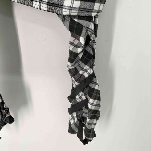 LONG CLOTHING × ORPHANAGE タータンチェック サルエル ボンテージパンツ メンズ JPN:L