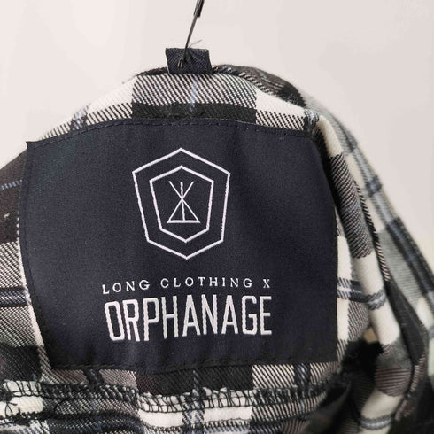 LONG CLOTHING × ORPHANAGE タータンチェック サルエル ボンテージパンツ メンズ JPN:L