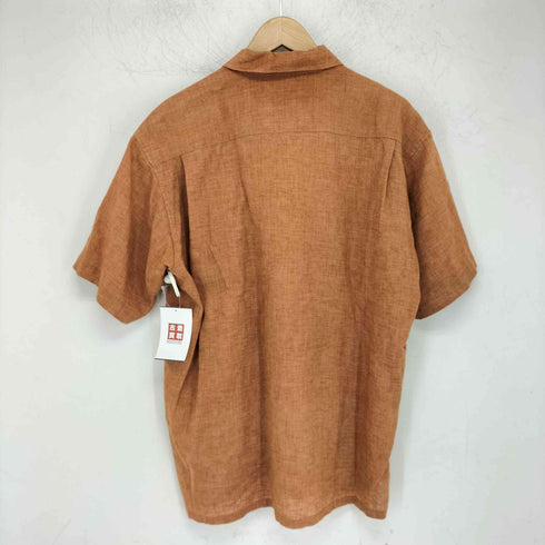 ビームス BEAMS ポリエステル リネン ネオルーズ ミニレギュラー シャツ メンズ JPN:M