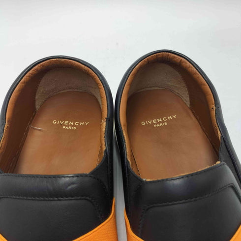 ジバンシィ GIVENCHY イタリア製 クロスストラップ レザー スリッポン メンズ