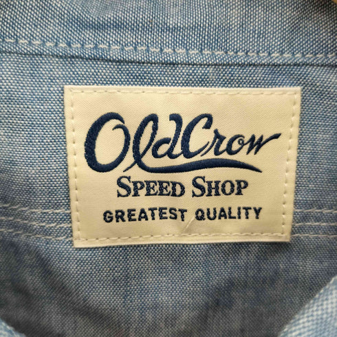 オールドクロウ OLD CROW CROW-L/S WORK SHIRTS メンズ L