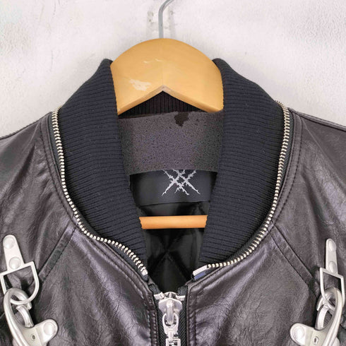 TYPE SHADE G2B GRIM 2WAY BOMBER LEATHER JACKET メンズ JPN:M
