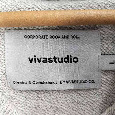 ビバスタジオ vivastudio Rock and Roll ジップアップ パーカー メンズ JPN:L