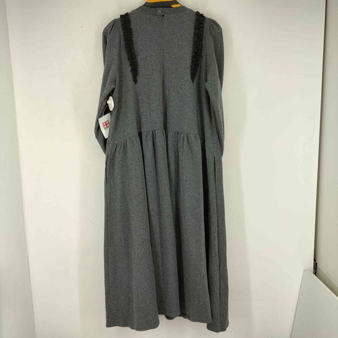 カロリナグレイサー CAROLINA GLASER 異素材フリル ワンピース レディース