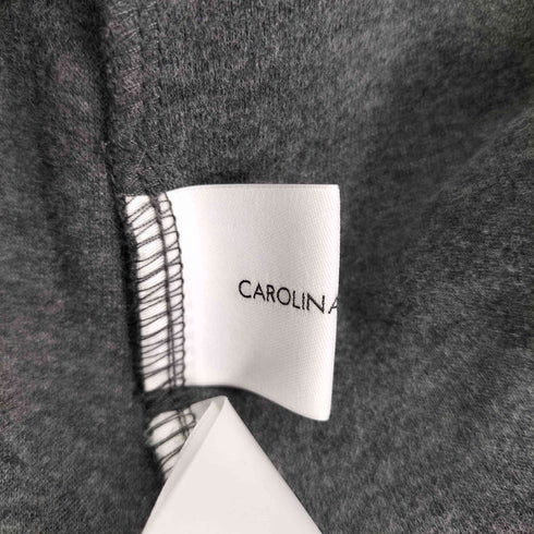 カロリナグレイサー CAROLINA GLASER 異素材フリル ワンピース レディース