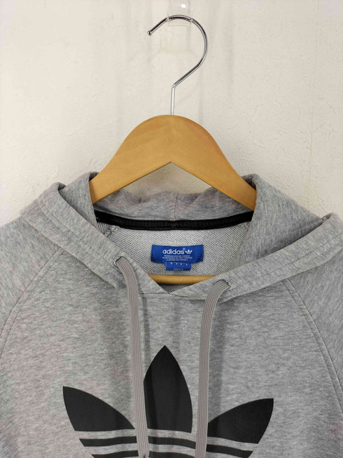 アディダスオリジナルス adidas Originals トレフォイルロゴ プリントパーカー レディース import:L