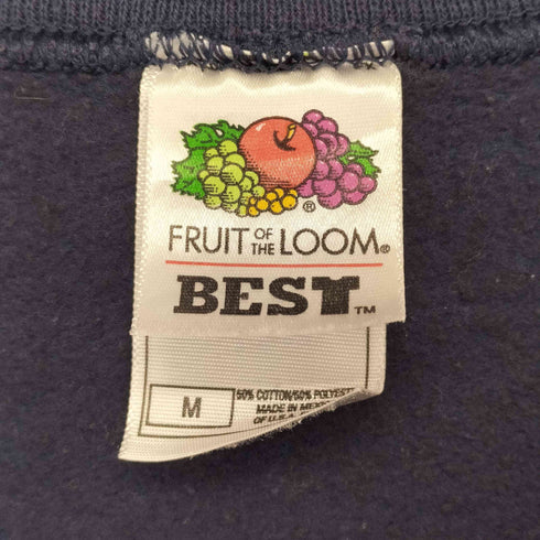 フルーツオブザルーム FRUIT OF THE LOOM カレッジデザイン スウェット メンズ import:M