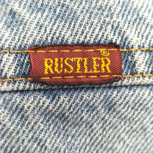 ラスラー RUSTLER ダメージ デニムパンツ メンズ 34x29