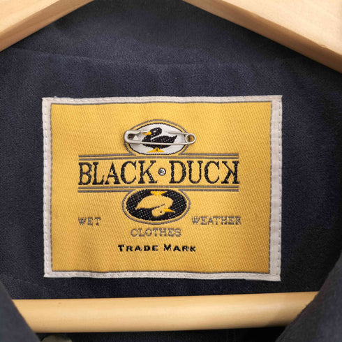 BLACK DUCK レーヨン混 ライナー付 ステンカラーコート メンズ 7