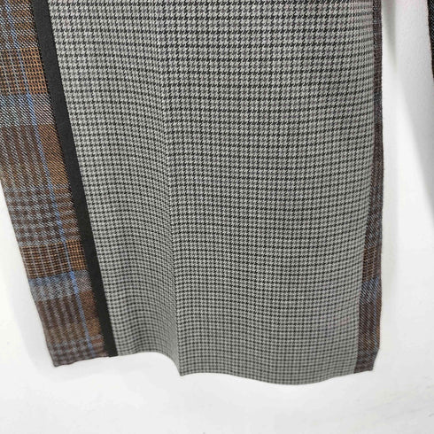 ユナイテッドトウキョウ UNITED TOKYO チェック柄 バイカラー ワイドパンツ レディース JPN:1