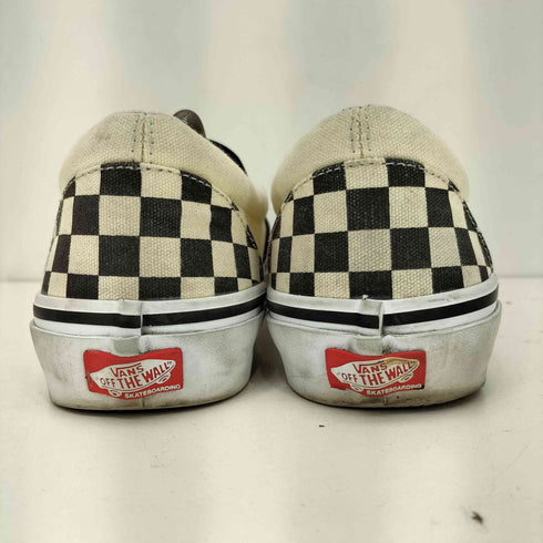 バンズ VANS SKATE SLIP ON チェッカー スリッポン メンズ JPN:28