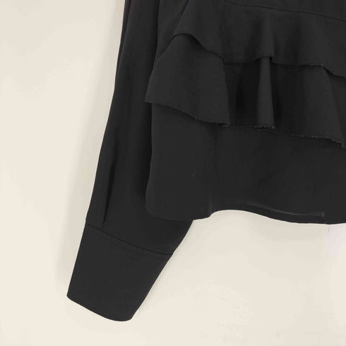 ジーナシス JEANASIS シャーリングペプラムブラウス レディース FREE