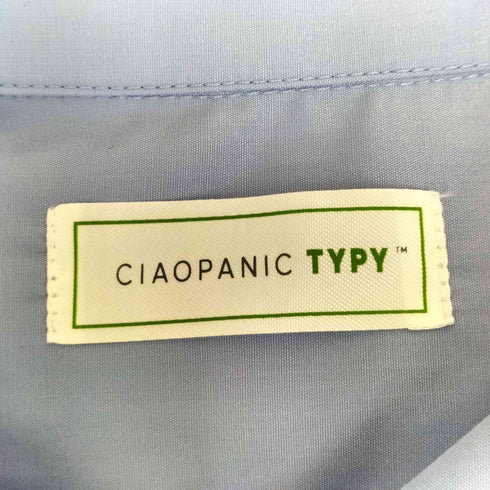 チャオパニックティピー CIAOPANIC TYPY オーバーサイズブロードシャツ レディース JPN:XL