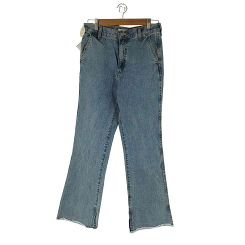 ディスコート Discoat USコットンデニムフレアパンツ レディース JPN:L