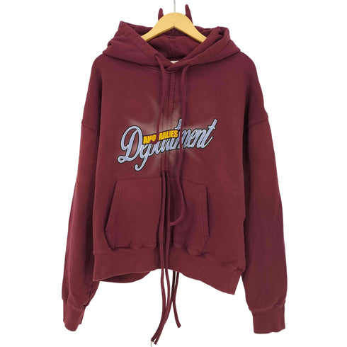 Anomalies Department 25aw DRAWSTRING GRADIENT WASH HOODED SWEATSHIRT メンズ import:S